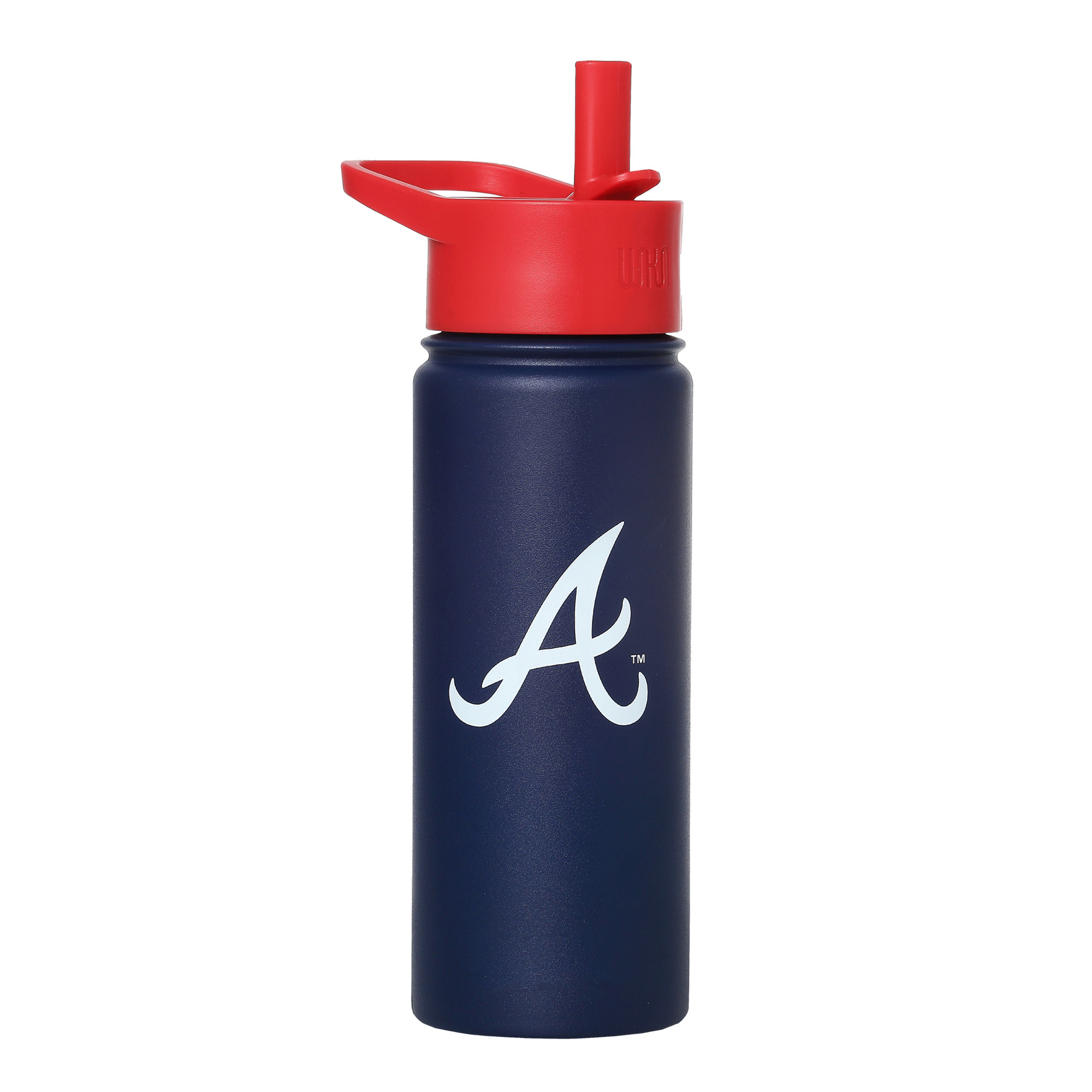 Atlanta Braves™ MLB 18 oz Insulated Steel Water Bottle with Flip-Up Straw Lid