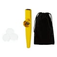 thumbnail image 3 of Kazoo con bolsa de almacenamiento, regalo educativo portátil, juguete musical, recuerdos de fiesta para adultos, niños, principiantes, amantes de la oro, 3 of 8