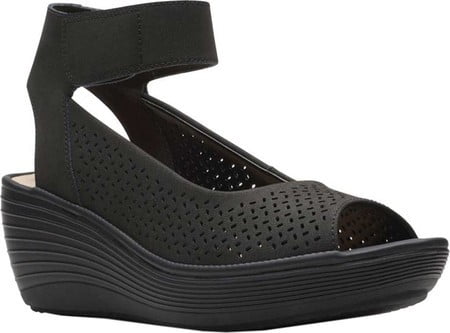 clarks reedly jump wedge sandal