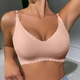 thumbnail image 2 of Clearance Sale 2025 Bra Women's Comfortable Traceless Sports Bra With Ruffles For Comfortable Breathability And Fitness Without Steel Rings Bra, 2 of 4