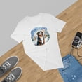 thumbnail image 5 of Hello Winter Bernese Mountain Dog Welcome Snowy Night Watercolor Vintage Shirt T-shirt Unisex Merch Berner Lover Gifts - 01011, 5 of 6