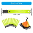 thumbnail image 5 of 12Pcs/pack Reflective Trail Markers, High Visibility Trail Markers Reflective Trail Marker Clip for Tree Stand Hunting, 5 of 8