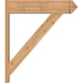 thumbnail image 3 of Ekena Millwork 7.50"W x 32"D x 36"H Traditional Smooth Arts and Crafts Outlooker, Western Red Cedar, 3 of 4