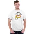 thumbnail image 4 of Enjoy The Great Indoors Vintage TV Men's Graphic T Shirt Tees Brisco Brands S, 4 of 4