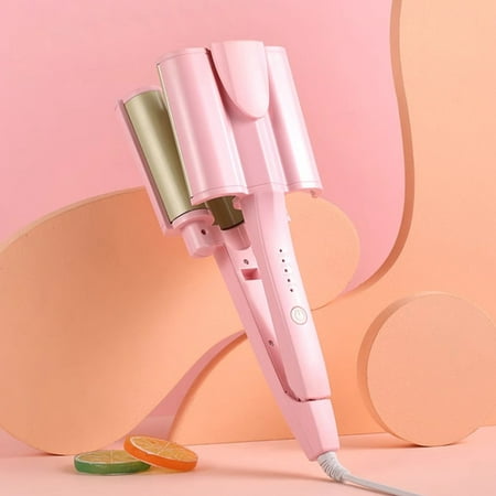 

GZHOUFDXINX Beginner-friendly Breo 32mm Three-Stage Coarse Wave Curler with Temperature Adjustment - Perfect for Creating Linen Loom Wave Curls