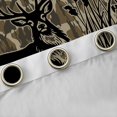 thumbnail image 4 of Castle Fairy Deer Black Out Curtains,Abstract Camouflage Curtains Pack of 2 (42x63 Each), 4 of 6