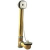 Price-Pfister Brass Marielle 1-3/8" 22 Gauge Bathtub Drain with Overflow, Polished Chrome