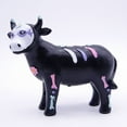 thumbnail image 6 of Day Of The Dead Bull Sculpture Artistic Resin Animal Decor For Halloween Style B, 6 of 7