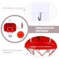 thumbnail image 2 of MasteelfCA 1 Set Hanging Basketball Set with Mini Basketball for Home Office Bedroom, 2 of 8