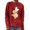 Red, variant on Jane Wardrobe Sweaters For Women, Fall Sweaters For Women, Cute Capybara And Duck Cartoon Print Oversized Pullover Sweater, Crew Neck Long Sleeve Knit Top, Multi‑Tone S‑XXL, Plus Size Friendly