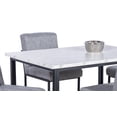 thumbnail image 4 of Comedor Soria MOBILKRAFT Modelo Soria Rectangular Estilo Contemporaneo color Negro y Gris, 4 of 4