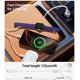 thumbnail image 3 of Cargador Temdan para Apple Watch con cable USB C 3 en 2 para iPhone 16, 3 of 6