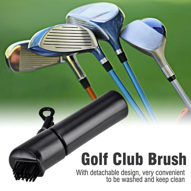 Rdeghly Brosse de golf, nettoyant de club de golf, équipement accessoire de  brosse de nettoyage de pulvérisation d'eau de balle de club de golf en  plastique 