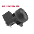 thumbnail image 5 of Uxcell Anti-dumping Switch Plastic Tip Over Switch AC 125V/250V 16A Anti Tilt Dump Switch 1.81" x 1.38" x 2.24" Black, 5 of 5