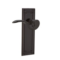 Nostalgic Warehouse Misman_Sd_Nk_Rh Manor Non-Turning One-Sided Door Lever - Bronze