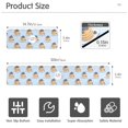thumbnail image 3 of Yayeee Faucet Mat for Kitchen Sink 14.7" Diatomite Long Splash Guard Pad, Blueberry Pancake Pattern, 2 Pack, 3 of 7