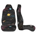 thumbnail image 3 of Yiaed Galaxy Print Car Seat Covers,Universal Auto Seats Protector Fits for Car,SUV Sedan,Truck,Automotive Seat Covers & Accessories(Two packs), 3 of 7