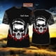 thumbnail image 1 of PLstar Cosmos-Camiseta de peluquero con nombre personalizado para hombre, camiseta estampada en 3D, regalo para peluquero, tops informales de manga corta, DW71Adult size 5XL Gao Jinjia LED, 1 of 2