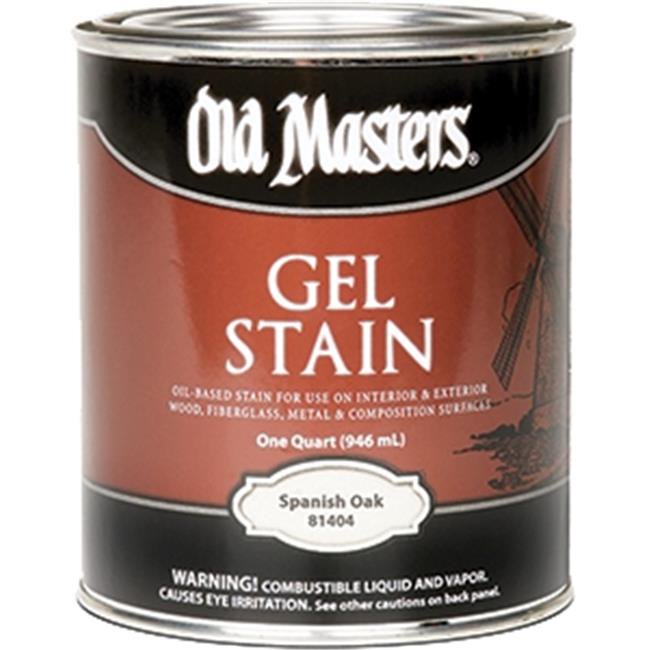 OLD MASTERS 81404 Spanish Oak Gel Stain 1 Quart