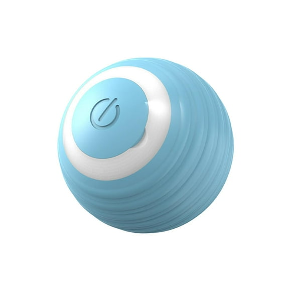 Bouncing Rolling Ball Smart Moving Cat Toy Ball for Kitty Kitten Hunting Blue