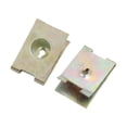 thumbnail image 1 of Unique Bargains 20 Pcs 19 x 12 x 6mm Clips à Ressort en U Écrous de Vitesse pour Garde-Boue de Voiture, 1 of 2