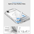 thumbnail image 2 of Funda Spigen para iPhone 17 Air, ultra híbrida, transparente, con función atril, 2 of 9