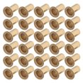 thumbnail image 1 of BEADCEST 100Ud Ojetes De Cobre Huecos Para Proyectos De Cuero Y Cinturones Con Instalación Fácil Y Resistente, 1 of 6
