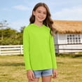 thumbnail image 6 of LRen Boys Long Sleeve Swim Shirt Fishing Hoodie, UPF 50+ UV Sun Protection Hooded Sun Shirt Boys, Fishing Water Swim Shirts for Boys Size 5-6 Years, 6 of 7