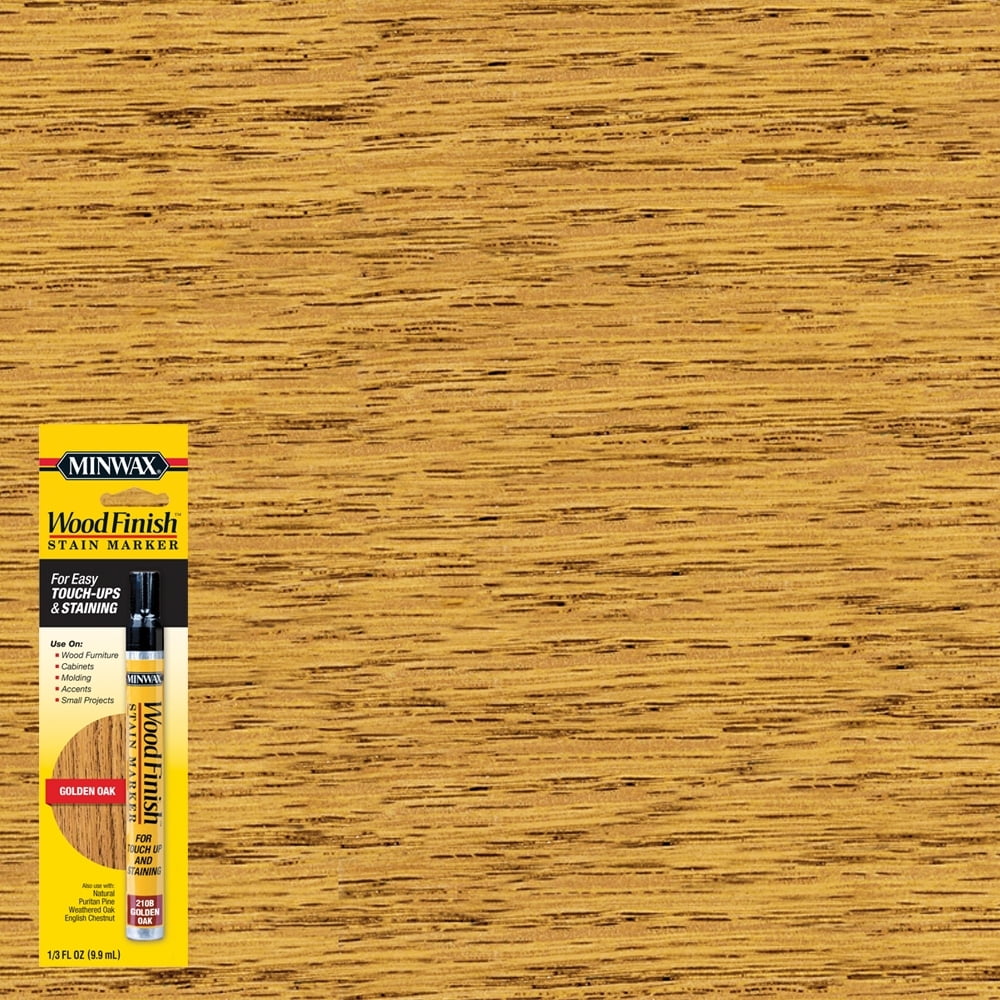 Minwax Wood Finish Stain Marker Golden Oak 6Pk, .33 oz.