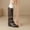 Brown, variant on BRGZLK Fold Over Knee High Boots for Womens Wide Calf Chunky Heel Low Heel Pointed Toe Dress Tall Boots Autumn Winter Slouchy Boot 2026 Brown 40