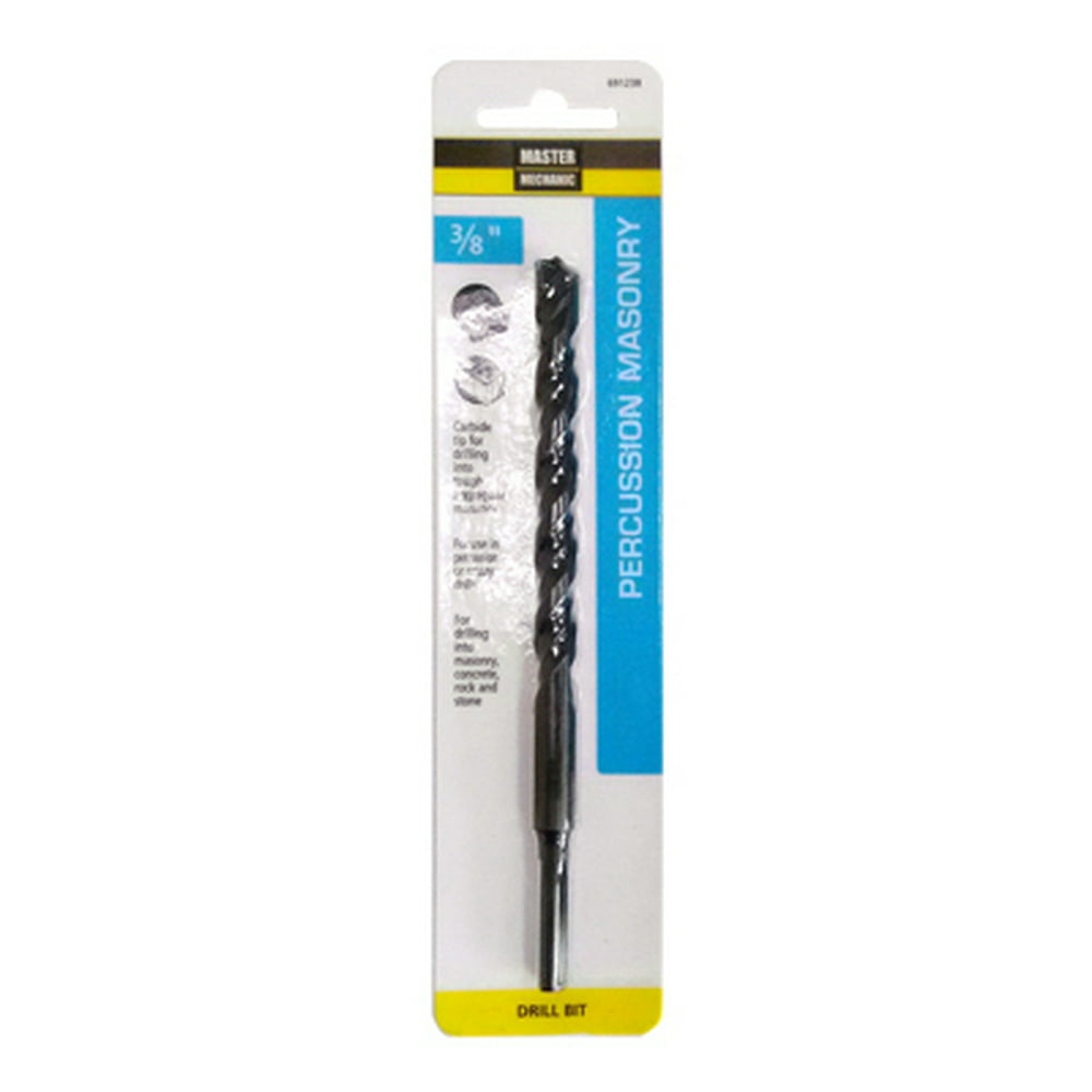 691238 Percussion Masonry Drill Bit, 3/8 x 6In.