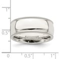 thumbnail image 3 of Sterling Silver 8mm Milgrain Comfort Fit Band, 3 of 3