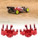 thumbnail image 4 of Copa de dirección de metal accesorios de reemplazo 1 par de resistencia al desgaste de dirección RC para Axial RBX10 para 1/10 RC Car ANGGREK Otros, 4 of 8