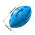 thumbnail image 3 of Kingtowag Pet Toys Dog Rugby Rubber Chew, Indestructible Toys for Large Dogs Aggressive Chewers, Pet Toys Dog Rugby Rubber Balls Indestructible Chew Toys, 3 of 3