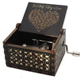 thumbnail image 1 of Can't Help Falling In Love Wood Music Box, Antique Engraved Musical Boxes Case For Love One Wooden Music Box - Gifts For Lover, Boyfriend, Girlfriend,, 1 of 4