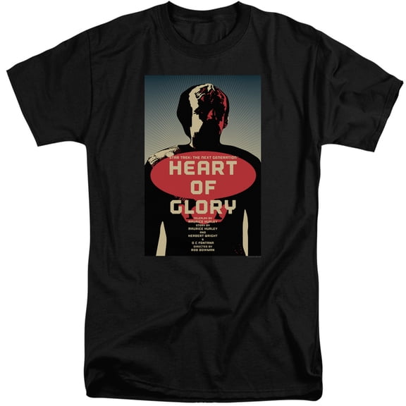 Star Trek Tng Season 1 Episode 20 Adult Tall T-Shirt 18/1 T-Shirt Black
