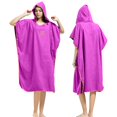 thumbnail image 1 of Bata Surf Poncho Hiturbo, con capucha, de secado rápido, 112 cm, 1 of 6