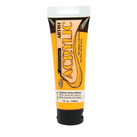 UPC: 0090672304384 | Royal Brush Artist Acrylic Paint  120ml  Cadmium Yellow