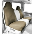thumbnail image 2 of CalTrend Front Highback Buckets Faux Leather Seat Covers for 1987-1995 Jeep Wrangler - JP129-06LX Beige Insert and Trim, 2 of 3