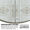 thumbnail image 3 of FOLOYORI 2Jgo Pestillo De Seguridad Para Puerta En Inoxidable Color Plata Fácil De Usar, 3 of 7