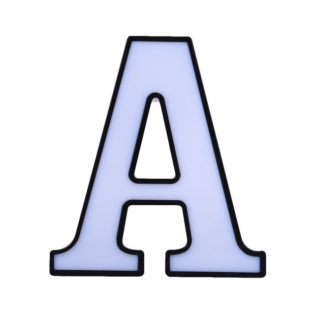 Led Light Standing Lamp Creative Led Letter Lights Night Light Plastic English Letters Light Lamp Decor