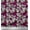 Dark Magenta, variant on Soimoi Cotton Duck Fabric Leopard Skin,Leaves & White Flower Floral Print Fabric by The Yard 42 Inch Wide