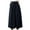 Blue, variant on ZANZEA Womens Pants Casual Elastic Waist Solid Color Wide Leg Trousers