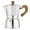 300ml, variant on simhoa Mocha Coffee Maker Portable Aluminum Percolator Home Office Mocha Pot Espresso Maker Easily Wash Clean 300ml