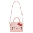 thumbnail image 6 of Hello Kitty Leather Crossbody Handbag, Faux PU Leather Crossbody Bag for Adults Pink, 6 of 6