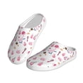 thumbnail image 2 of Lsque Cute Poodle Dog Pattern Womens Comfort Cotton on Scuff With Memory Foam and Anti-skid Sole Slipper-44/45, 2 of 7