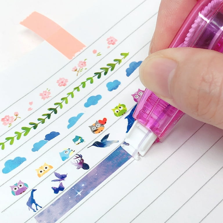 Wrapables Novelty Sticker Machine Pens, Decorative Stationery Supplies for  Home Office School, Nature 