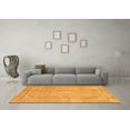 thumbnail image 3 of Ahgly Company Indoor Rectangle Abstract Orange Modern Area Rugs, 5' x 8', 3 of 4