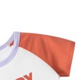 thumbnail image 3 of Gibobby Playera Térmica Ligera Niños pequeños bebés niñas primavera verano estampado de animados manga corta camiseta Tops ropa （Blanco， 2-3 Años), 3 of 4