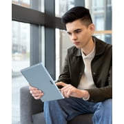 10 inch Tablet Android 15 Tablets, 8GB RAM 32GB ROM 1TB Expandable, Quad-Core Processor Tablet PC, 1280x800 IPS HD Touch Screen, 6000mAh Battery, 2MP+8MP Dual Camera, WiFi6, BT, GMS, Blue